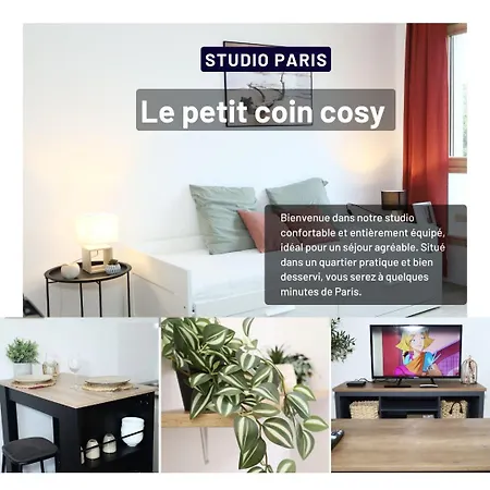 Apartment Le Petit Coin Cosy A Cote De Paris Pierrefitte-sur-Seine
